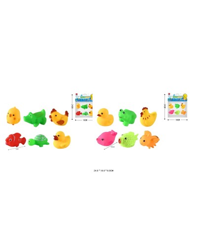 Пискавки, в асортименті, 6 шт у пакеті 24х18х6 см