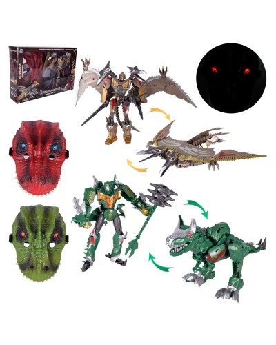 Робот 34 см з маскою, на батарейках, в асортименті, у коробці 35,5х7,6х24 см