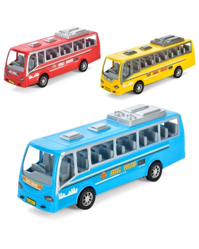 Автобус 24 см інерційний, в асортименті, у пакеті 31х12х7,5 см