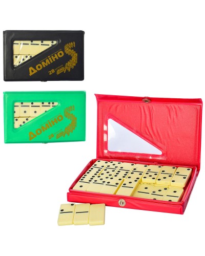 Доміно, в асортименті, у пеналі на кнопці 5,7х18,5х38,3 см