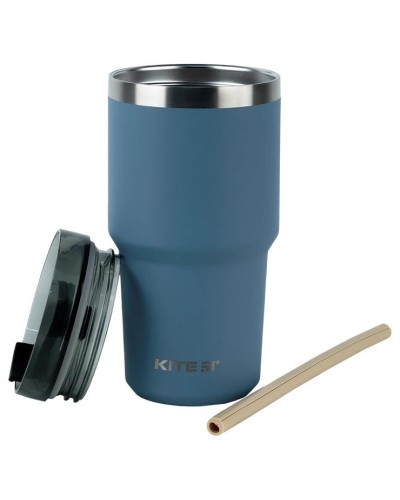 Термокухоль 600 мл сірий, ТМ Kite