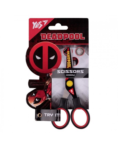 Ножиці «Marvel.Dedpool» 13 см з принтом на лезі, ТМ YES