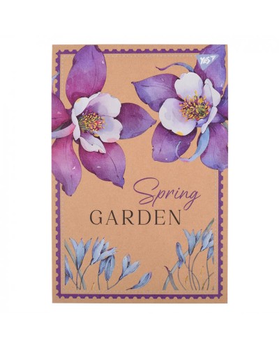 Блокнот «Flowers» В5 на 80 аркушів у клітинку, ТМ YES