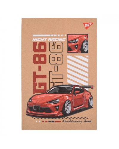 Блокнот «Speed» В5 на 80 аркушів у клітинку, ТМ YES