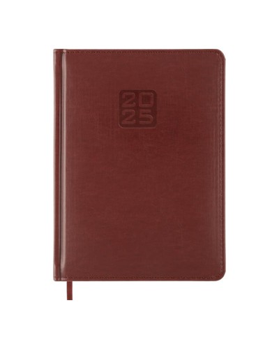 Щоденник датований «BRAVO 2026» A5 на 336 сторінок коричневий, ТМ Buromax