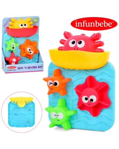 Водоспад для купаня 23,5 см з рухомими деталями на присосці, в асортименті, у коробці 18х24,5х6 см