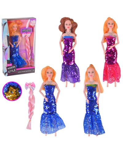 Лялька типу Барбі 29 см з вбранням, в асортименті, у коробці 18х6х32 см