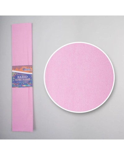 Гофро-папір 110 % 50х200 см 20 гр/м2 блідо-фіолетовий, TM J.Otten