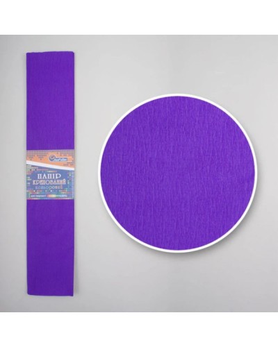 Гофро-папір 110 % 50х200 см 20 гр/м2 темно-фіолетовий, TM J.Otten