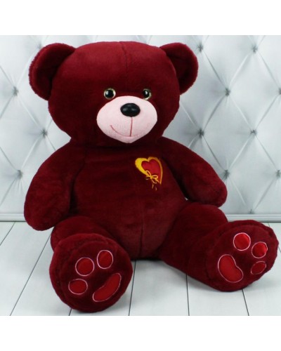 М`яка іграшка «ВедмідьTeddy Gold red» 60 см, ПП Копиця