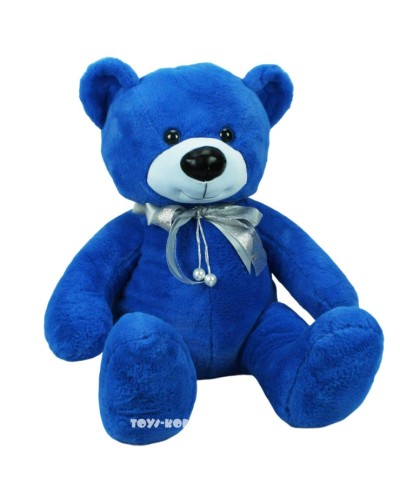 М`яка іграшка «Teddy Luxury blue» 50 см, ПП Копиця