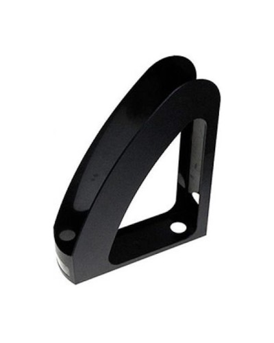 Лоток «Райдуга» 315х250х80 мм вертикальний пластиковий з передньою стінкою чорний, ТМ JOBMAX