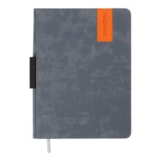 Щоденник датований «VERONA 2026» A5 на 336 сторінок обкладинка зі шкірзаму, чорний, ТМ Buromax