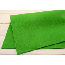 Фетр 21х30 см товщиною 1,2 мм 8 аркушів, зелений, ТМ Мандарин