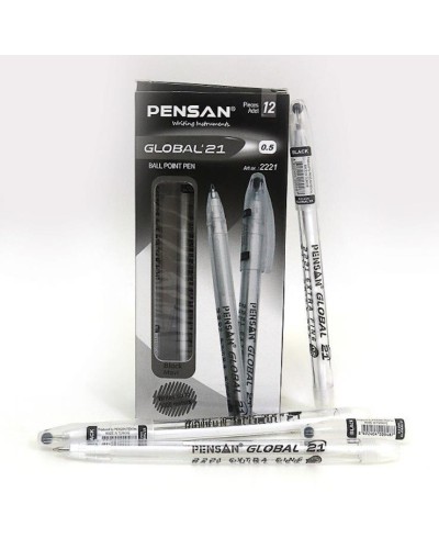 Ручка «Global» масляна чорна, Pensan