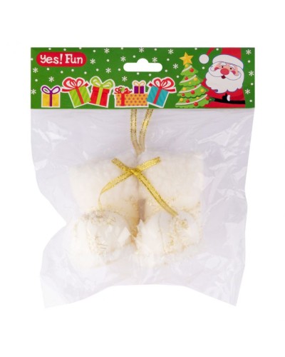 Підвіска декоративна «Чобітки» з золотим візерунком, у пакеті 7х10 см, Yes! Fun