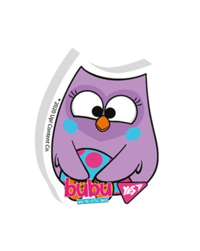Гумка «Bubu» 3,5х3,8 см фігурна, в асортименті, ТМ YES