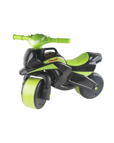 Мотобайк музичний зелений, навантаженням до 30 кг, 70х25х55 см, ТМ Долоні