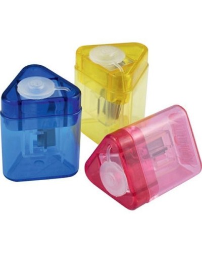 Точилка «Mini-Tri» з контейнером пластикова, ТМ Kum