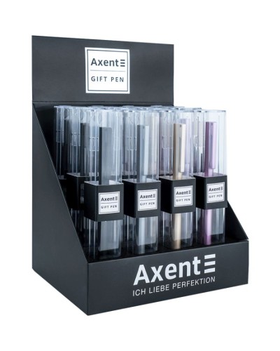 Ручка «Partner» кулькова автоматична синя, в асортименті, ТМ Axent