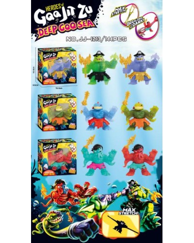 Антистрес «Гуджитсу» гумовий, в асортименті, у коробці 19х19х6 см