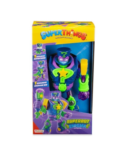 Ігровий набір «Супербот Енігма»: робот, казум-кід, фігурка, у коробці 13х8х23 см, SUPERTHINGS