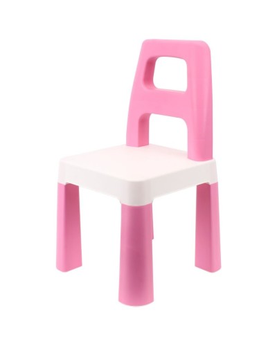 Стілець дитячий 32х55х32 см зі спинкою та максимальним навантаженням до 75 кг, у коробці 35х29х12 см, ТМ Технок