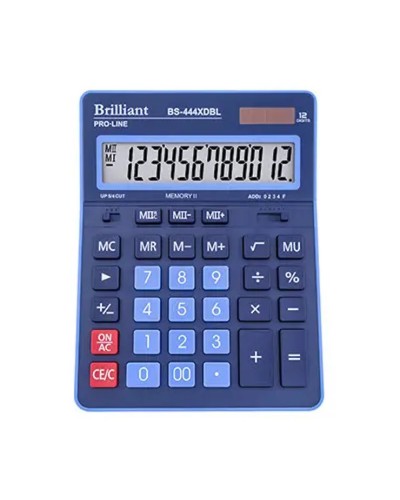 Калькулятор «Brilliant» 15,5х20,5 см, BS-444XDBL