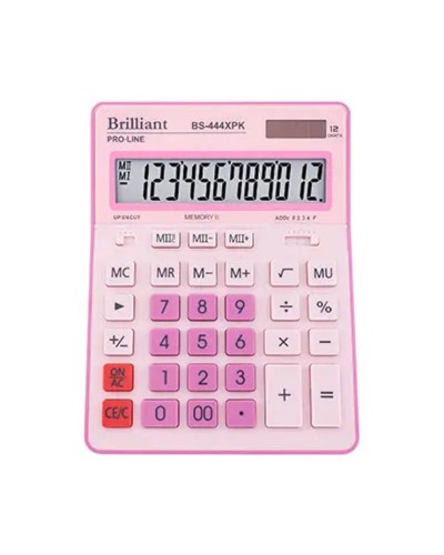Калькулятор «Brilliant» 15,5х20,5 см, BS-444XPK
