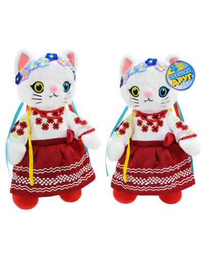 М'яка іграшка «Кішка-україночка» 31см