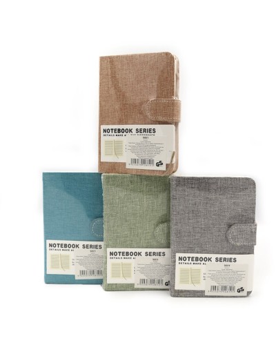 Блокнот «Classic» на кнопці А6 у лінію на 128 аркушів, в асортименті, ТМ J. Otten