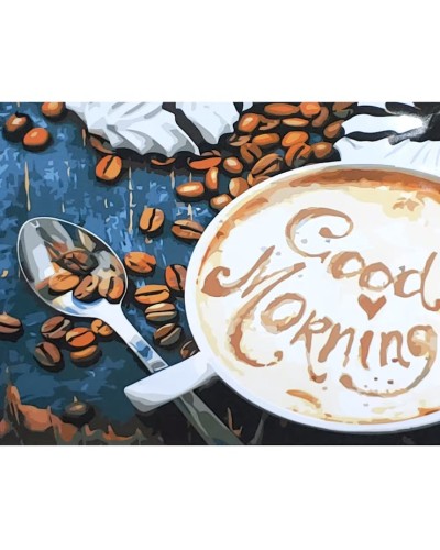 Картина за номерами «Кава. Good Morning» 40х50 см, ТМ Strateg