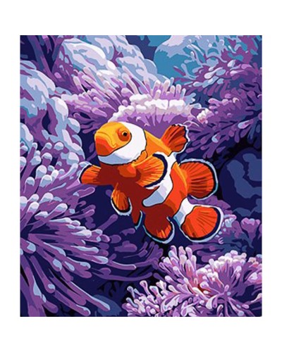 Картина за номерами «Золота риба» 30х40 см, ТМ Strateg
