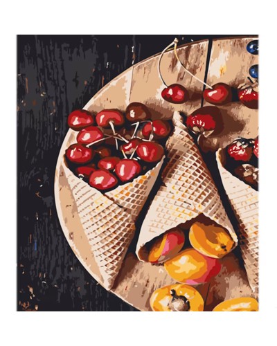 Картина за номерами «Фрукти» 30х40 см, ТМ Strateg