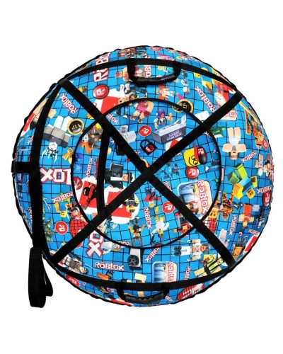 Тюбінг «Оксфорд Роблекс» синій з ПВХ діаметром 1 м з максимальним навантаженням до 110 кг, у коробці 45х17х33 см