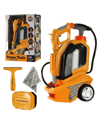 Ігровий набір «Автомийка» з 4 предметів, у коробці 38х17,5х26 см