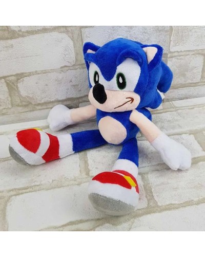 М`яка іграшка «Їжак Сонік» 35 см синій, ПП Копиця