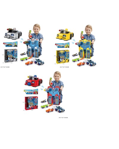 Трек «Трансформер» з 4 машинками, в асортименті, у коробці 23,3х6,9х24,5 см