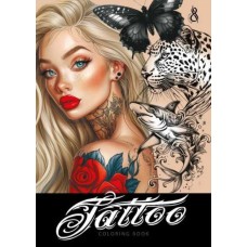 Розмальовка на 8 аркушів на скобі 21х30 см, ТМ Мандарин