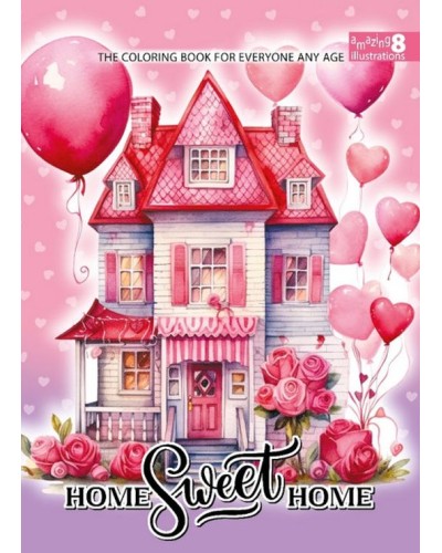 Розмальовка на 8 аркушів на скобі 21х30 см, ТМ Fresh