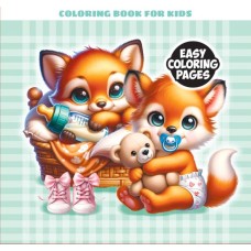 Розмальовка-блокнот на 24 аркуші на склейці 12х12 см, ТМ Мандарин