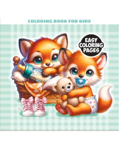 Розмальовка-блокнот на 24 аркуші на склейці 12х12 см, ТМ Мандарин