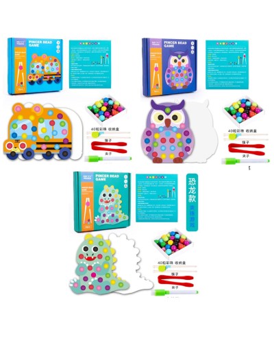 Настільна гра «Тваринка»: кульки, пінцет, маркер, палички та ігрове поле, в асортименті, у коробці 20х18,5х3 см