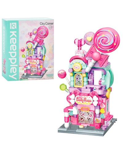 Конструктор «Магазин цукерок» на 358 деталей, у коробці 19,5х16,5х5 см