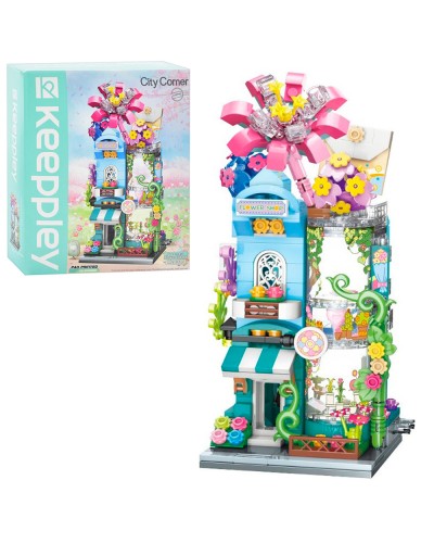 Конструктор «Магазин квітів» на 342 деталі, у коробці 19,5х16,5х5 см