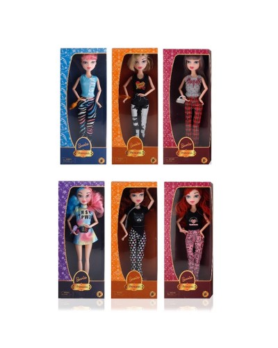 Лялька 30 см шарнірна, в асортименті, у коробці 12,5х32,5х5 см