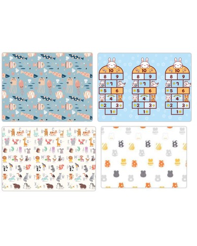 Килимок двосторонній 180х160 см, складний, XPE, у сумці