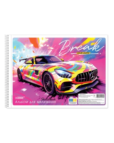 Альбом «Мagika» А4 40 аркушів 120 г/м2 на спіралі, ТМ Gold Brisk