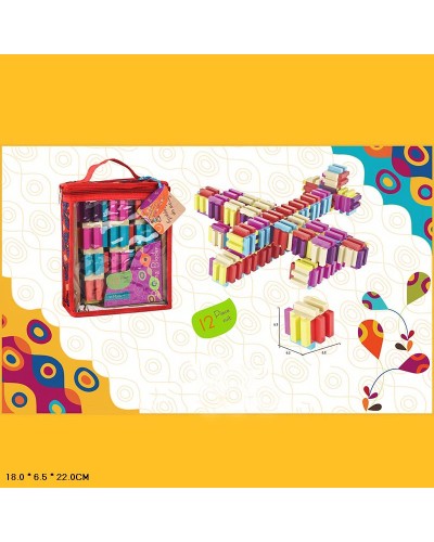 Конструктор «Куб» з 12 деталей 5,2х5,2х5,2 см, у сумці 18х6,5х22 см