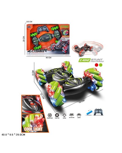 Перевертиш 31 см р/к на акумуляторі зі світлом, звуком та USB, в асортименті, у коробці 40х9,5х29 см